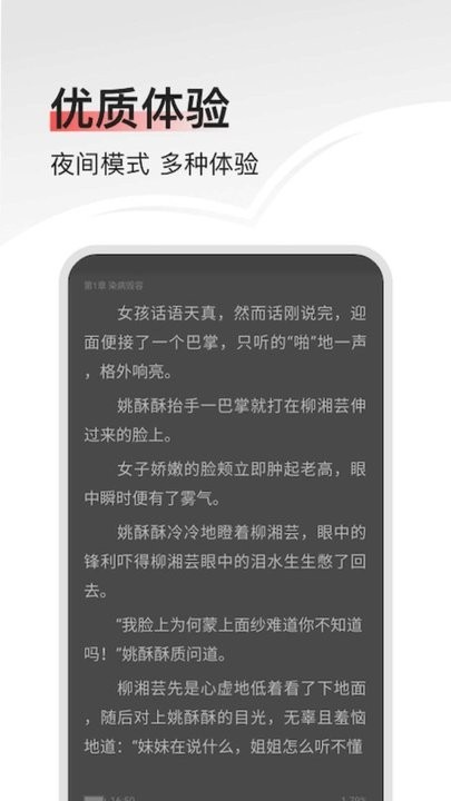 笔书阁夜间模式优质体验界面截图